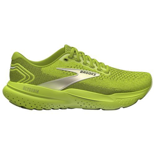 Brooks Mens Brooks Glycerin 21 - Mens Running Shoes Pale Yellow Lime/Lovebird Product Image