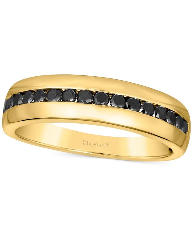 Le Vian Exotics Mens Blackberry Diamond Band (1/2 ct. t.w.) in 14k Gold Product Image