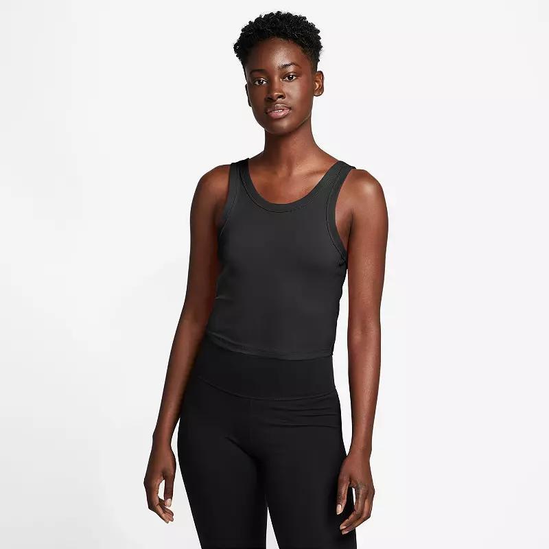 Nike Women's One Fitted Dri-FIT Strappy Cropped Tank Top Product Image