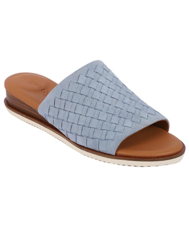 Gentle Souls Womens Angie Wedge Slip-On Sandals Product Image