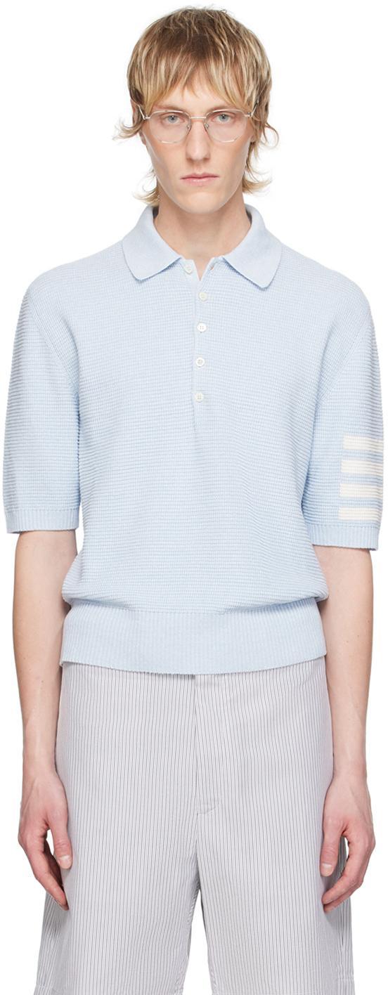 THOM BROWNE T-shirt In Blue Product Image