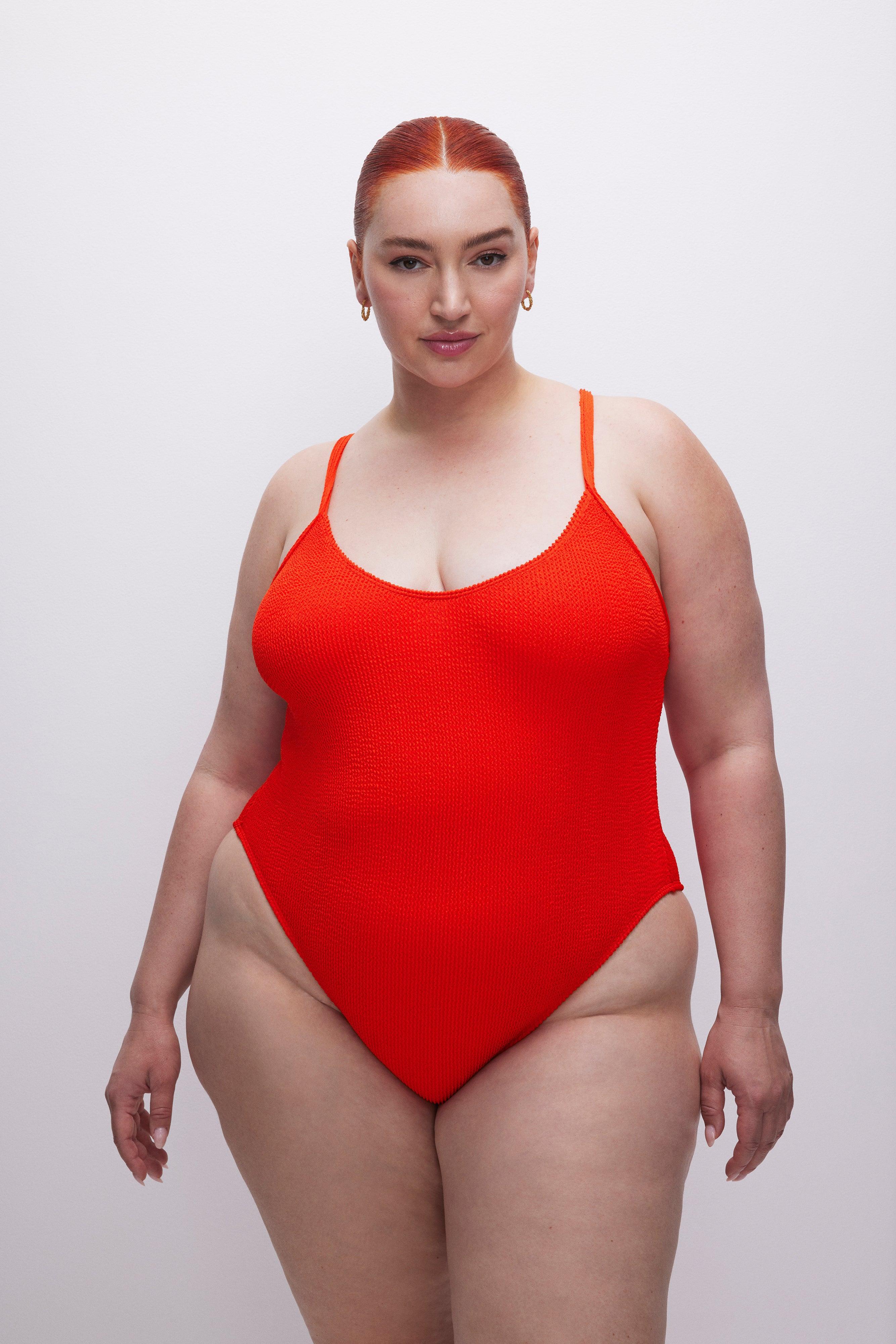 ALWAYS FITS ONE-PIECE SWIMSUIT | BRIGHT POPPY002 Product Image