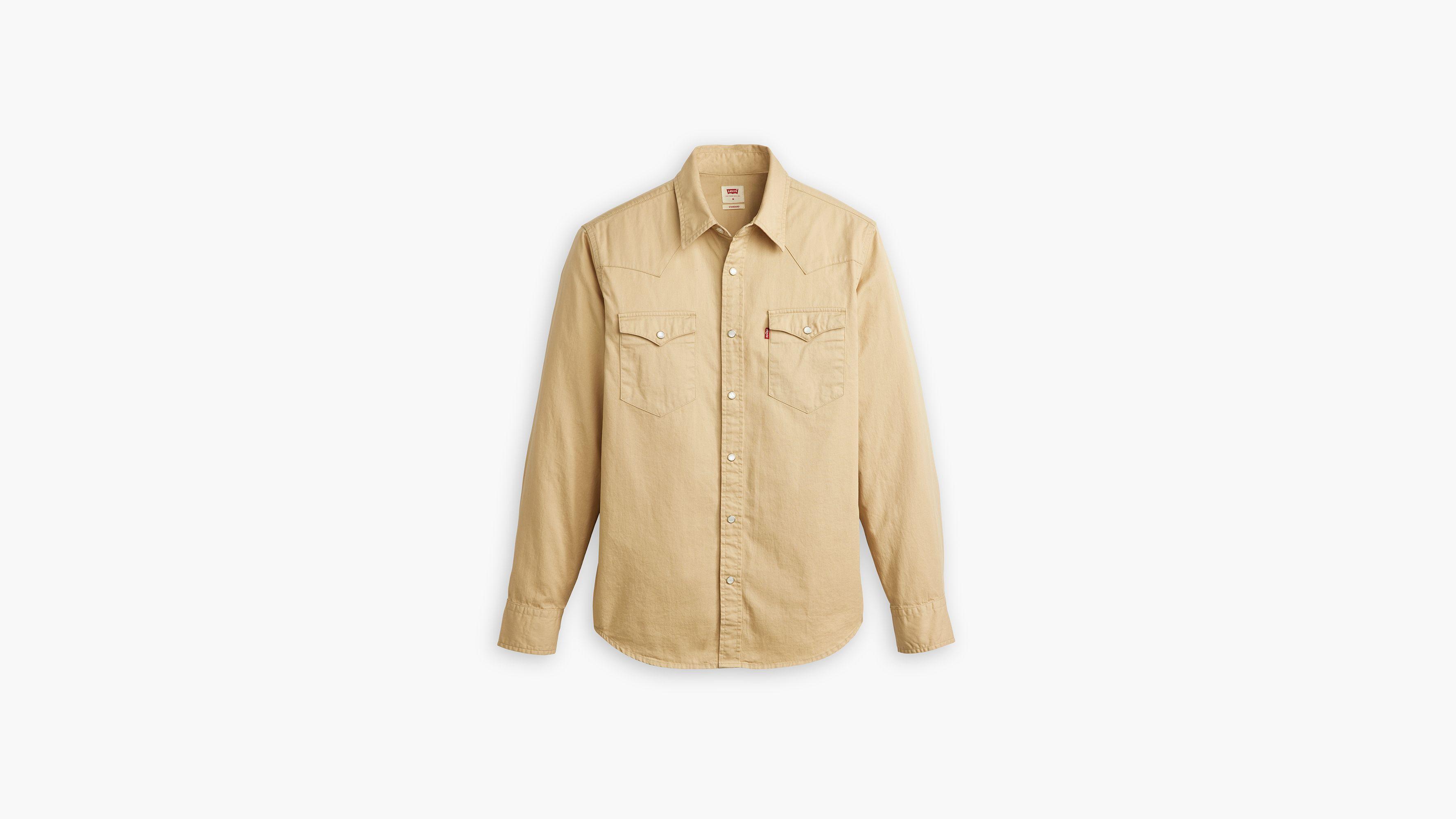 Levi's Standard Fit Western Shirt Chambray - Men's Product Image