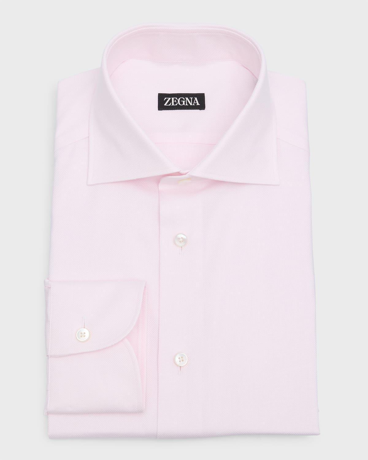 Mens Cotton Oxford Dress Shirt Product Image