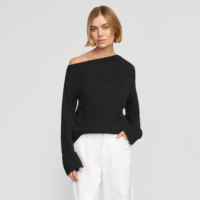 Issa Lightweight Off-Shoulder Sweater Product Image