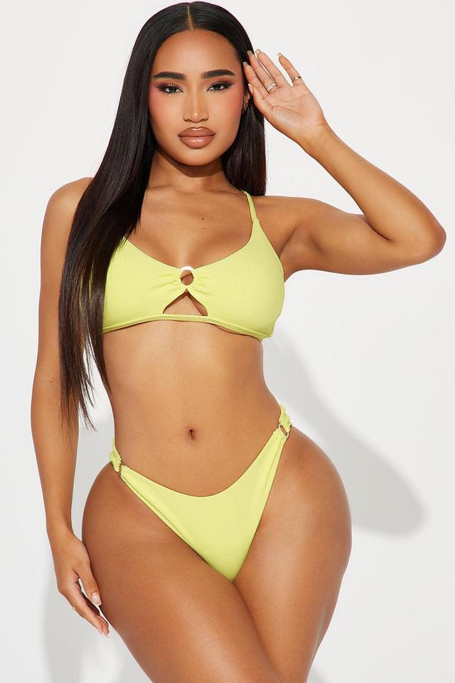 Island Summers O Ring 2 Piece Bikini - Lime Product Image