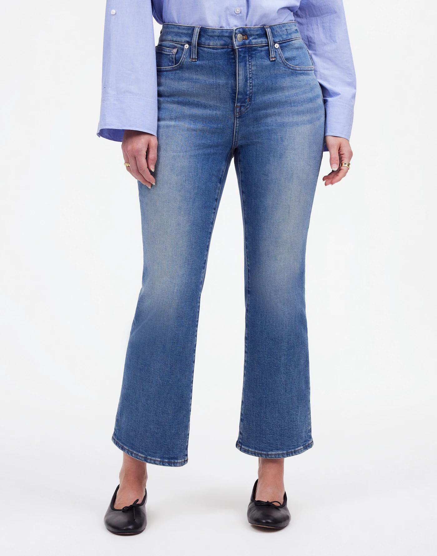 Curvy Kick Out Crop Jean Product Image