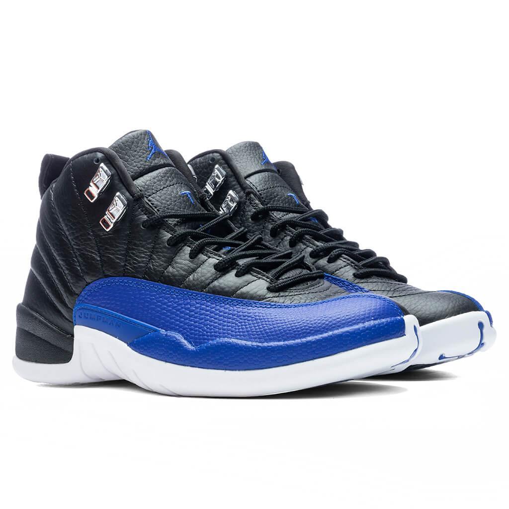 Air Jordan 12 Retro Women's - Black/Hyper Royal/Metallic Silver Female Product Image