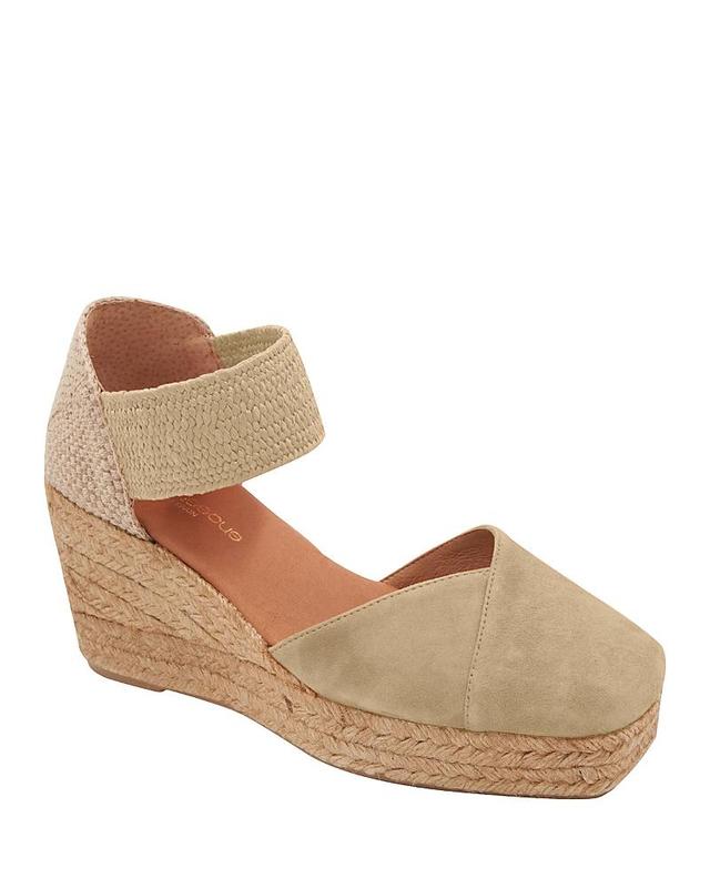 Andre Assous Womens Pedra Ankle Strap Espadrille Platform Wedge Pumps Product Image