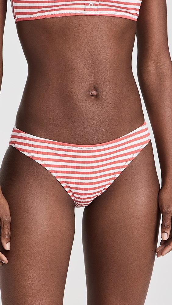 Solid & Striped The Elle Button Bikini Bottoms | Shopbop Product Image