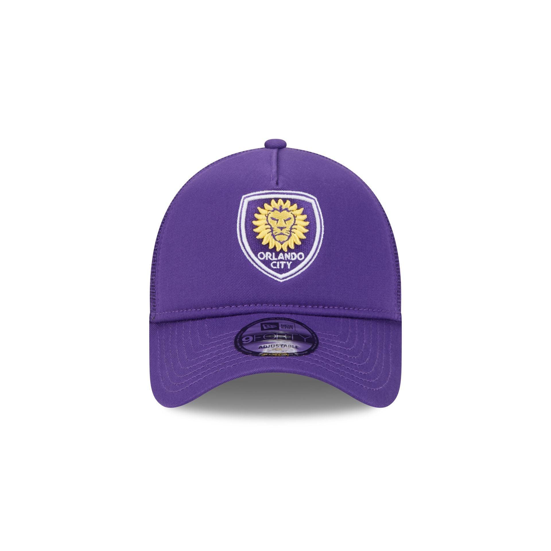 Orlando City SC Team 9FORTY A-Frame Snapback Hat Male Product Image