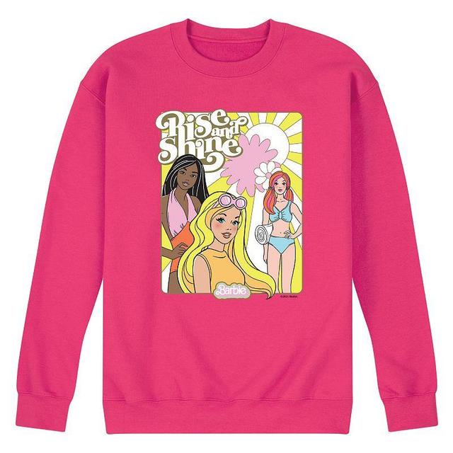 Mens Barbie Rise And Shine Fleece Sweatshirt Product Image