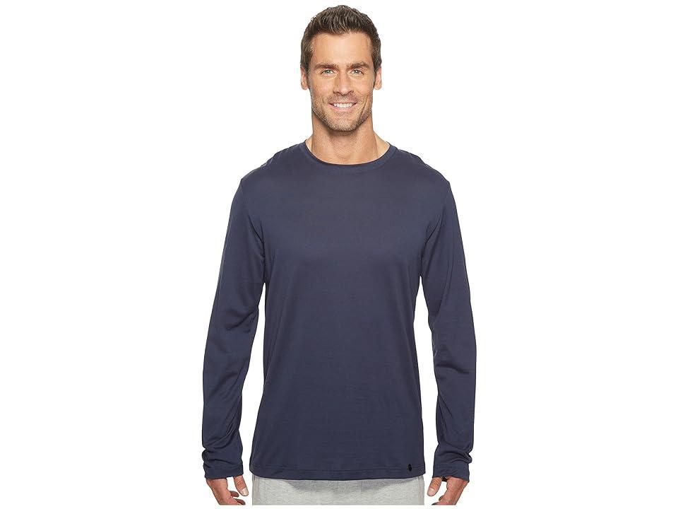 Mens Night And Day Solid Long Sleeve Tee Product Image