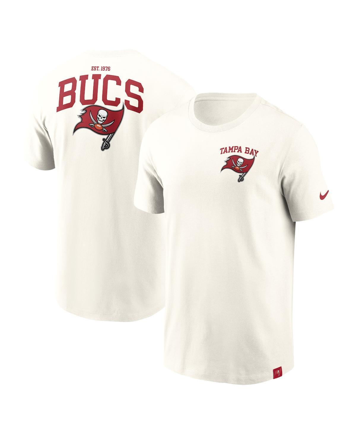 Nike Mens Cream Tampa Bay Buccaneers Blitz Essential T-Shirt Product Image