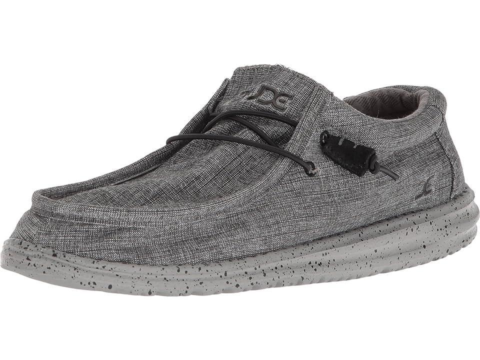 Hey Dude Wally L Stretch (Steel 2) Men's Shoes Product Image