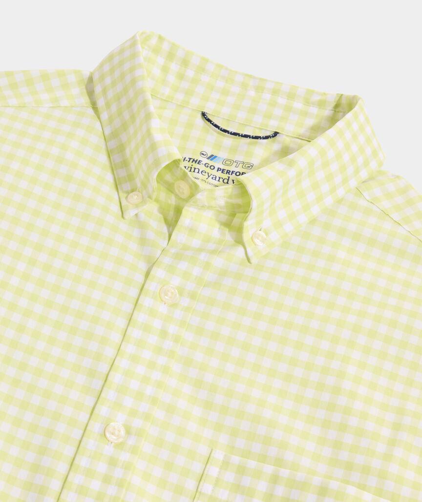 On-The-Go brrr° Gingham Shirt Product Image