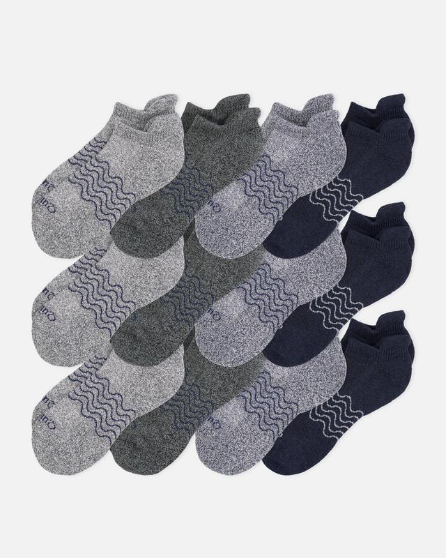 Everyday Cotton Marl Ankle Socks (12-pack) Product Image