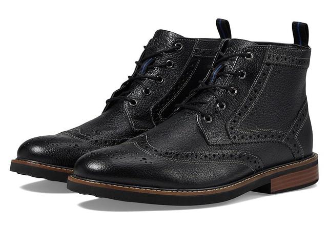 Nunn Bush Odell Wingtip Boot with KORE Walking Comfort Technology Tumbled) Men's Lace-up Boots Product Image