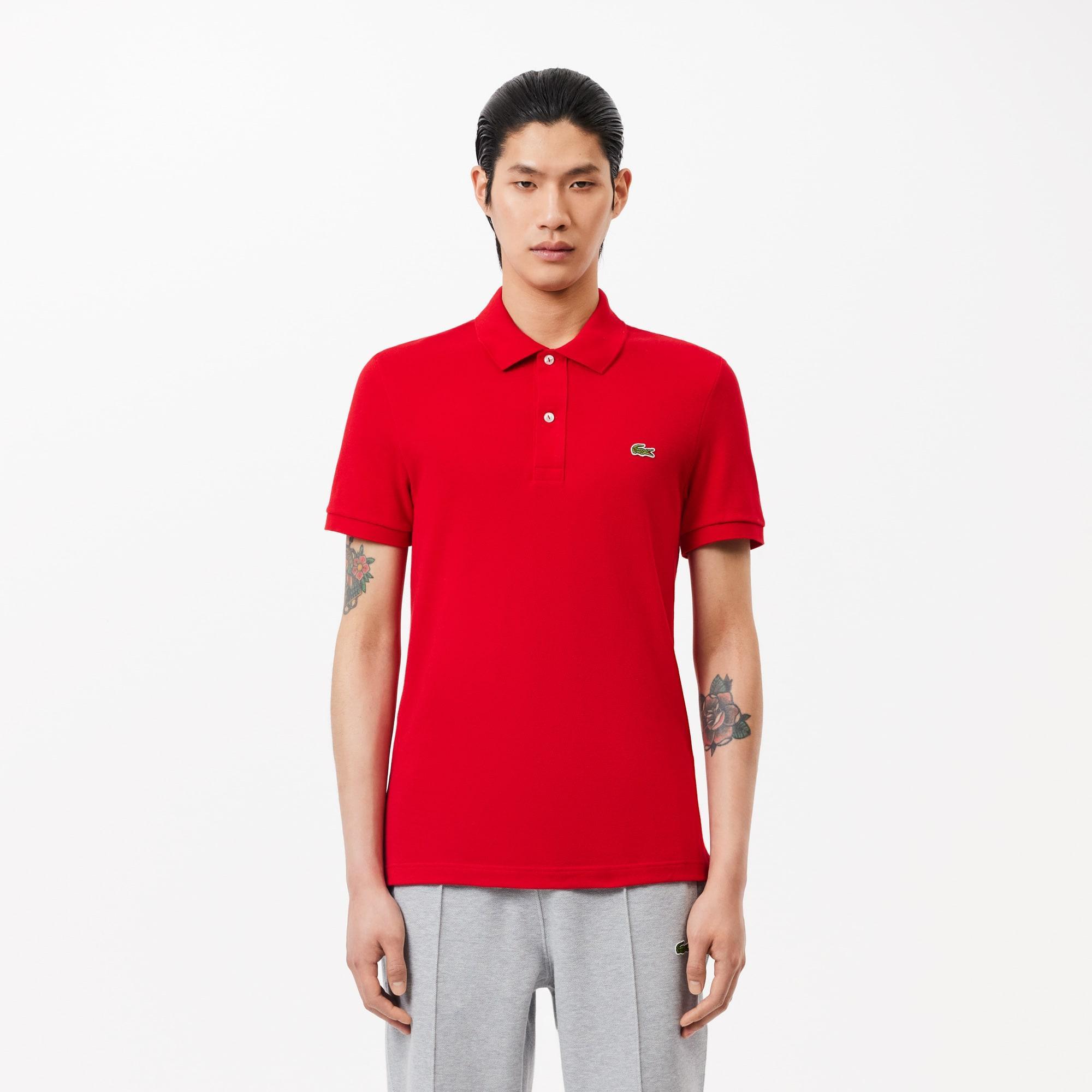 Slim Fit L.12.12 Piqué Polo Shirt Product Image