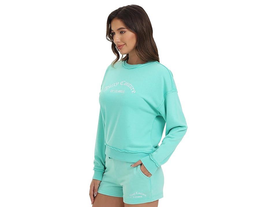 Juicy Couture Womens Embroidered Pullover Sweatshirt Product Image