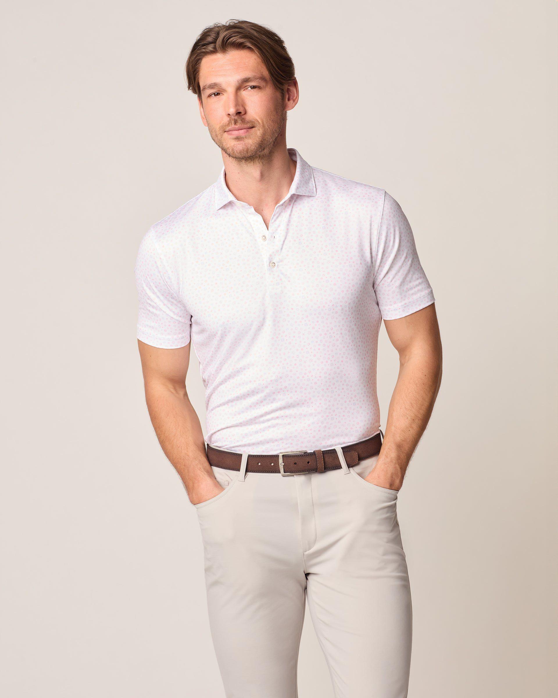 Performance Jersey Polo - Sparkler Male Product Image