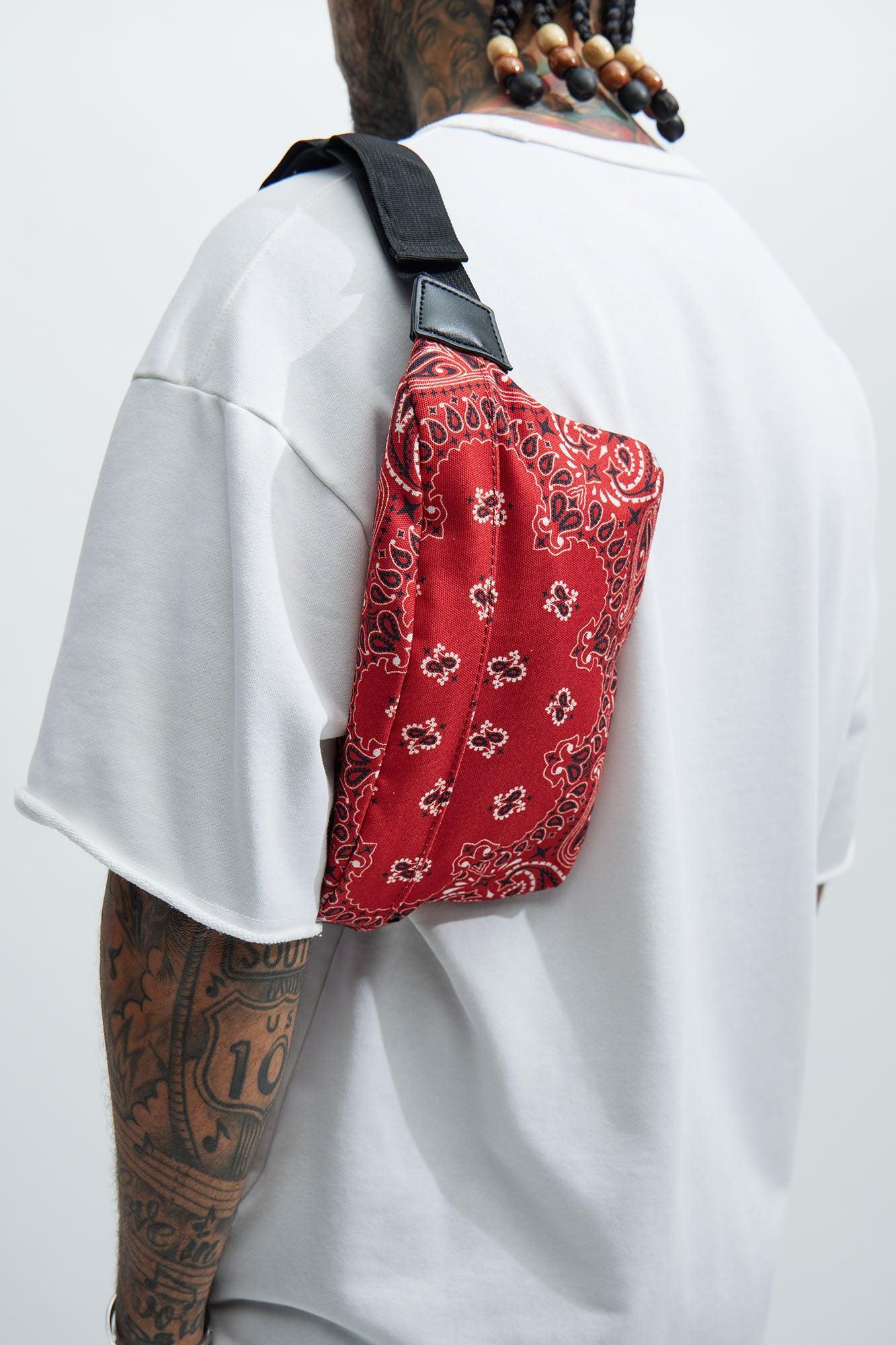 Paisley Fanny Pack - Red Product Image