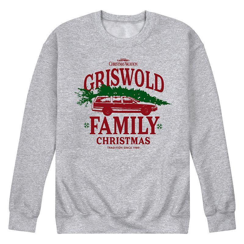 Mens National Lampoons Christmas Vacation Family Christmas Fleece Sweatshirt Product Image