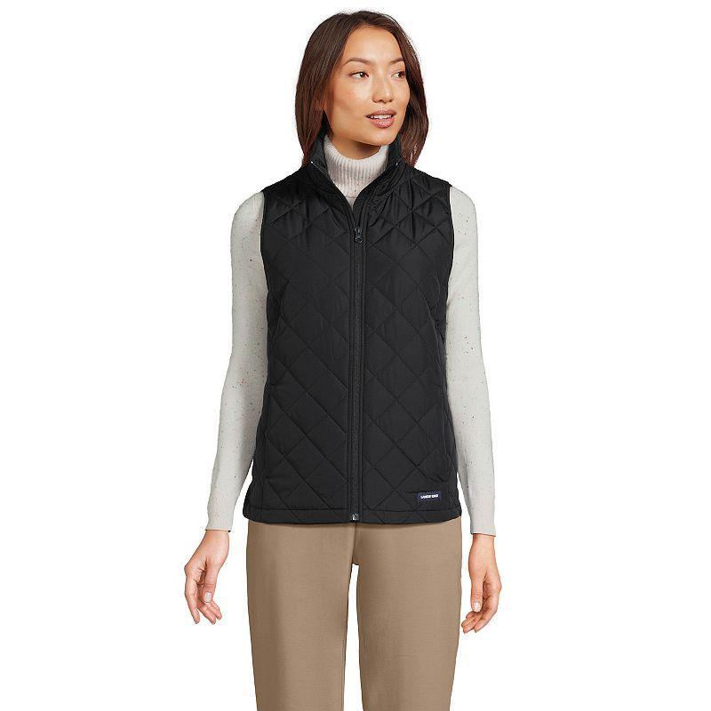 Plus Size Lands End Insulated Vest, Womens Red Product Image