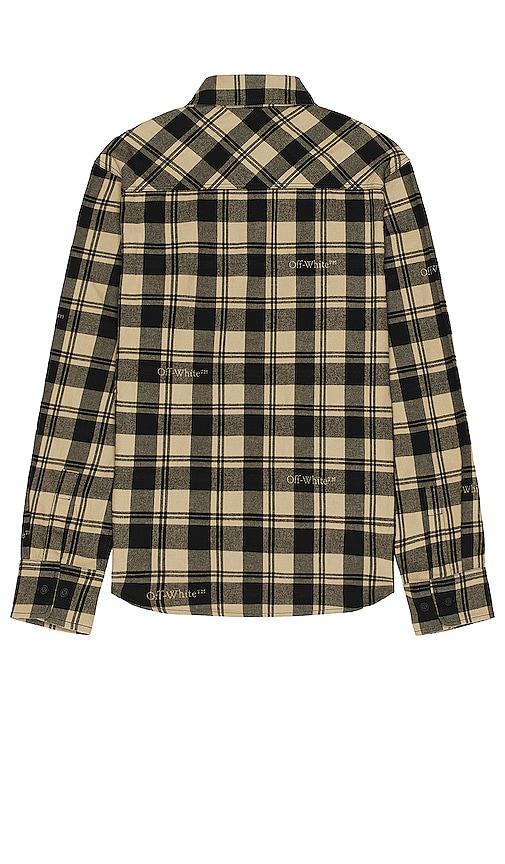 OFF-WHITE Check Flannel Shirt Size M, S, XL/1X. Product Image