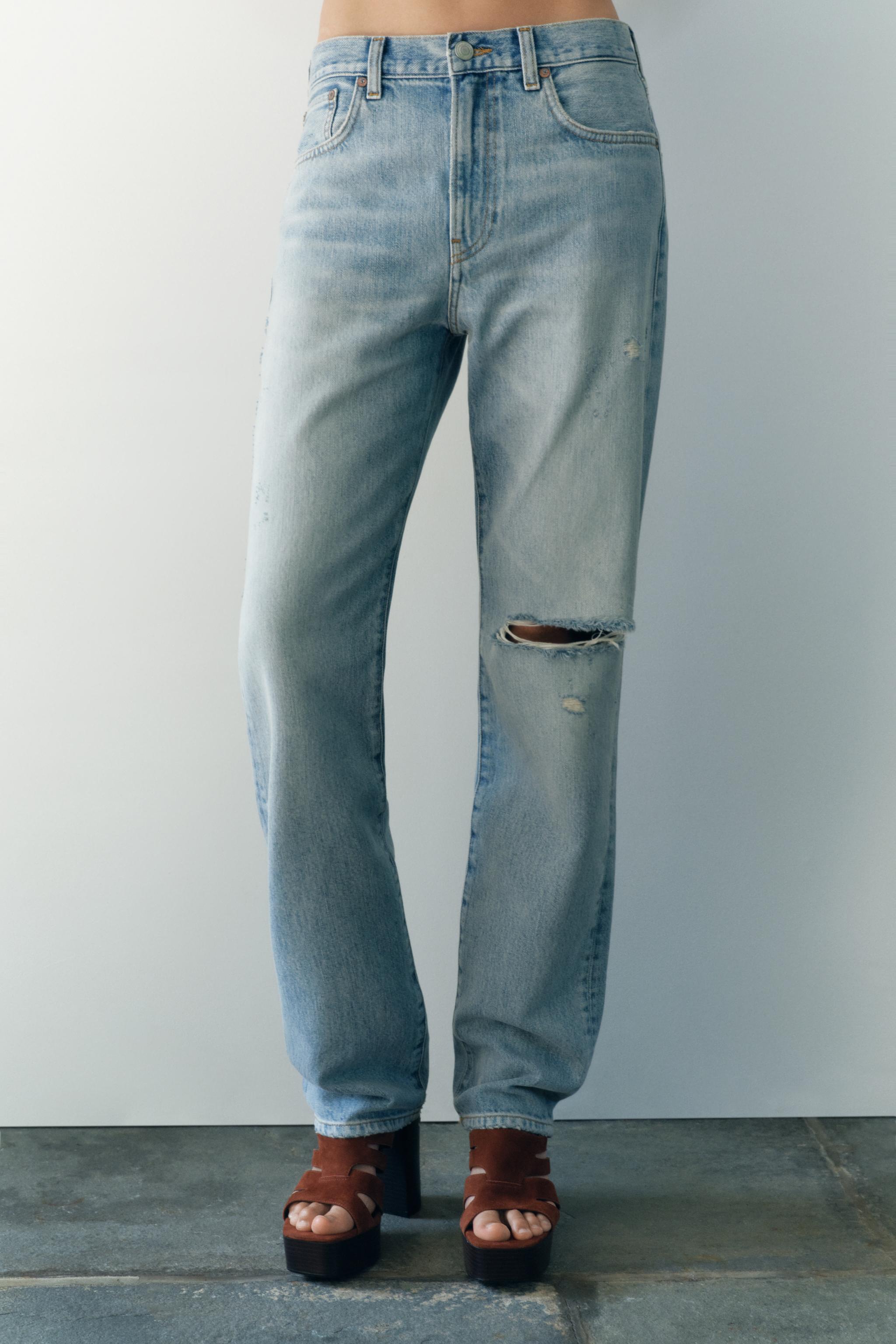 RELAXED MID WAIST JEANS ZW COLLECTION Product Image