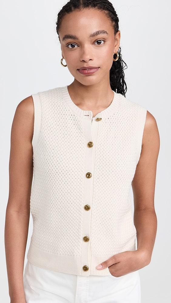 rag & bone Jax Sleeveless Cardigan | Shopbop Product Image