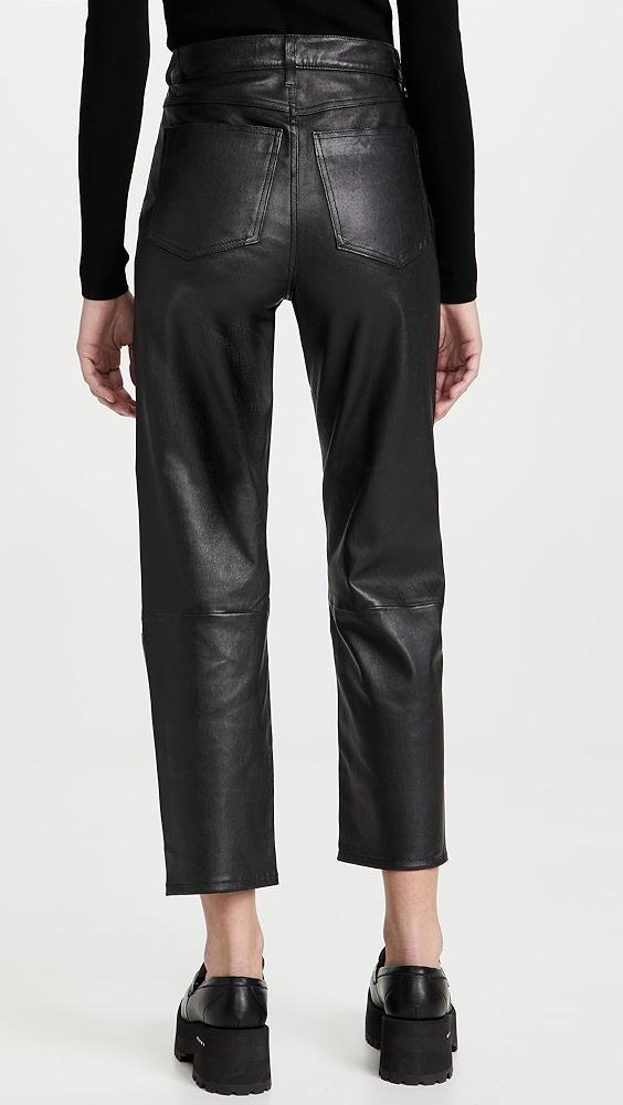 SPRWMN Straight Leg Leather Pants | Shopbop Product Image