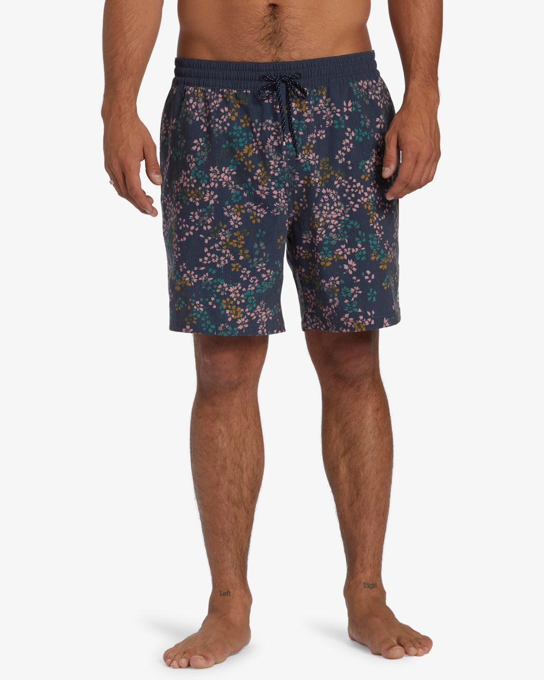 Good Times Layback 16" Swim Trunks - Navy Male Product Image