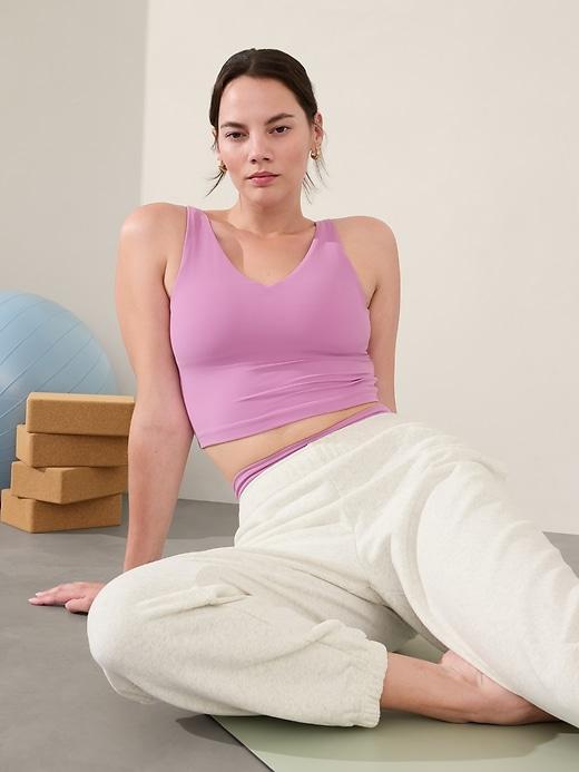 Transcend V-Neck Crop Bra A-C Product Image