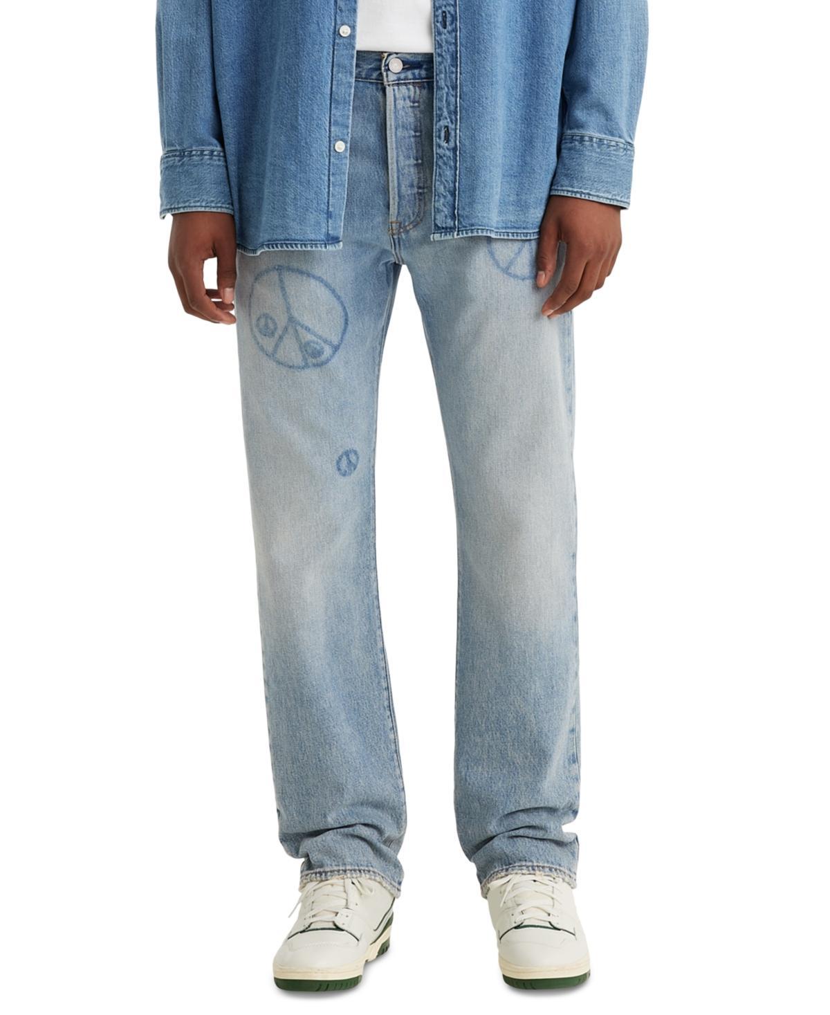 Levis Mens 501 Regular Straight Fit Original Jeans Product Image