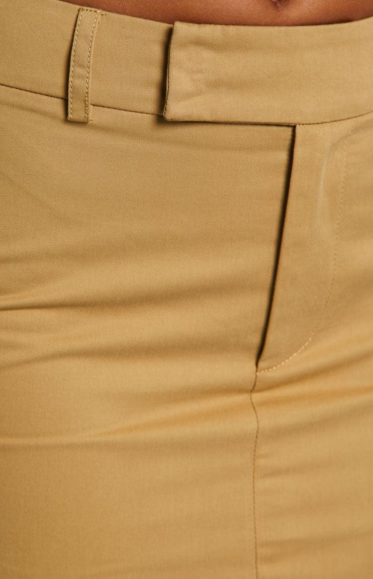 My Way Tan Maxi Skirt Product Image