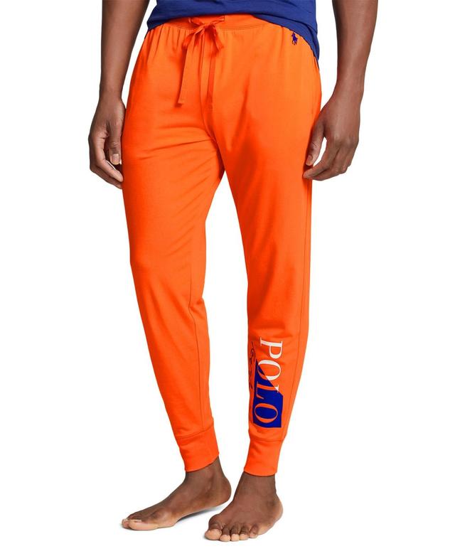 Polo Ralph Lauren Mens Exclusive Logo Jogger Pajama Pants - BILLIARD/WHITE Product Image