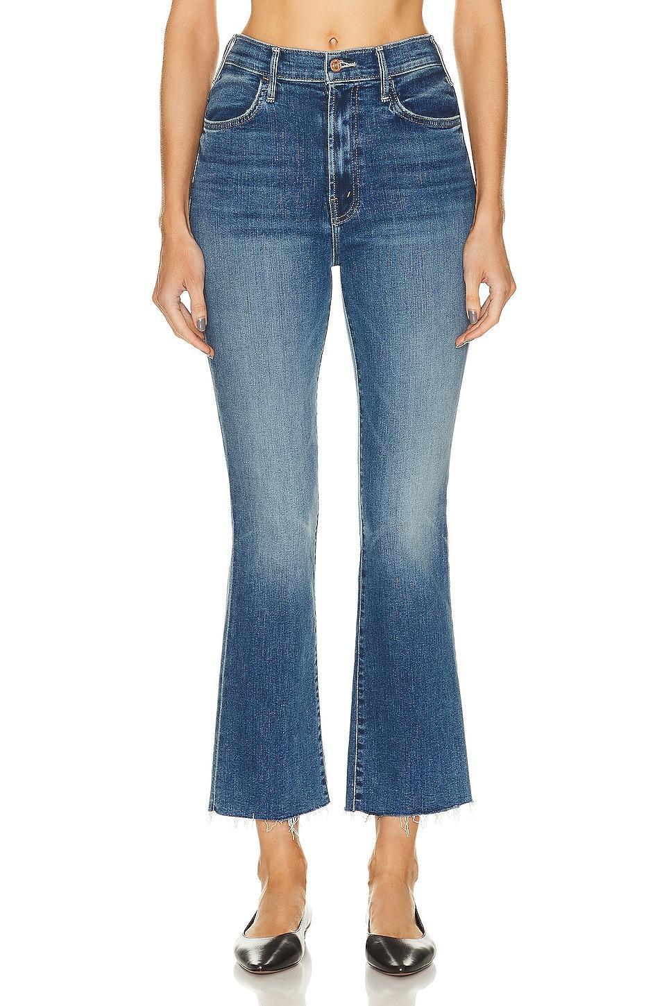 Womens The Hustler Ankle Frayed Jeans product image