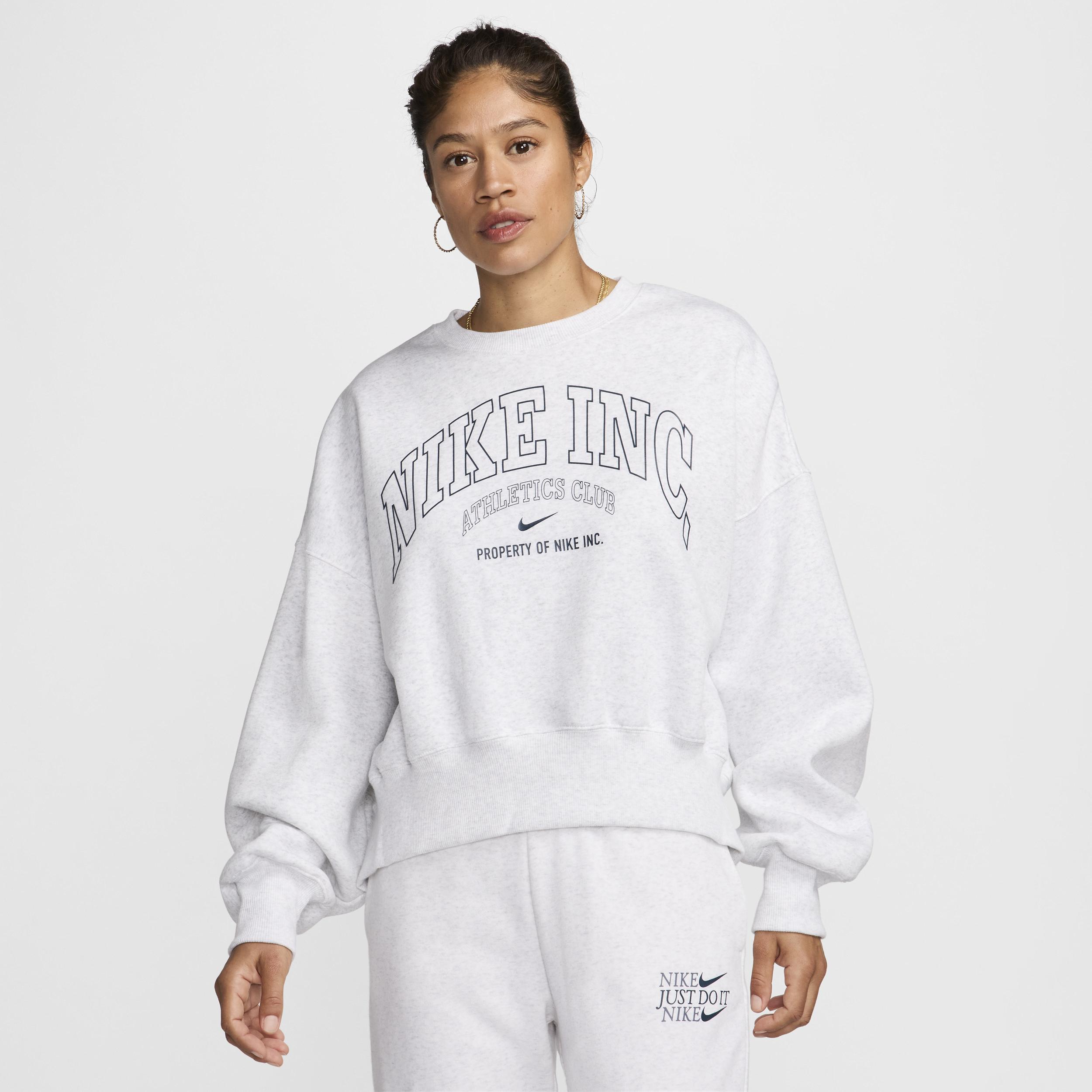 Women's Nike Sportswear Phoenix Fleece Over-Oversized Crew-Neck Sweatshirt Product Image