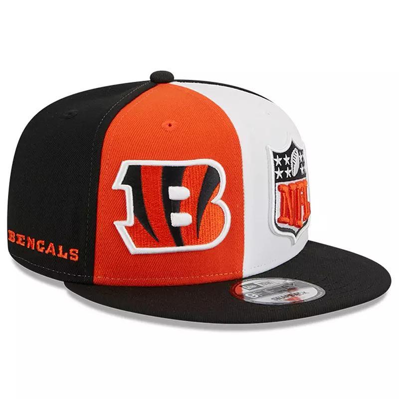 Mens New Era /Black Cincinnati Bengals 2023 Sideline 9FIFTY Snapback Hat Product Image