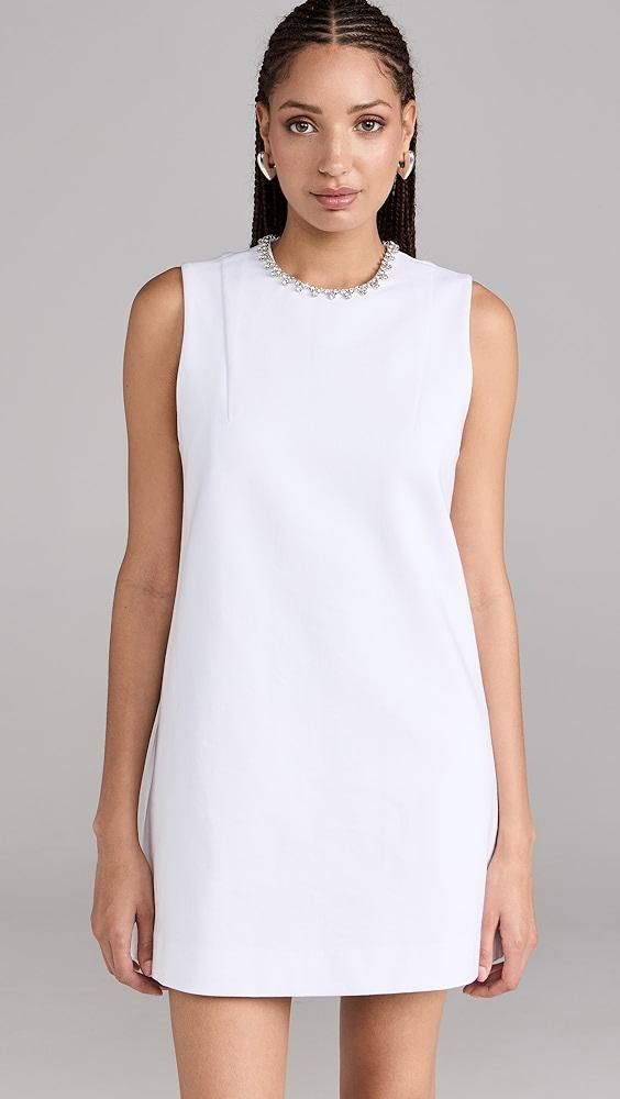 AREA Crystal Heart Back Dress | Shopbop Product Image