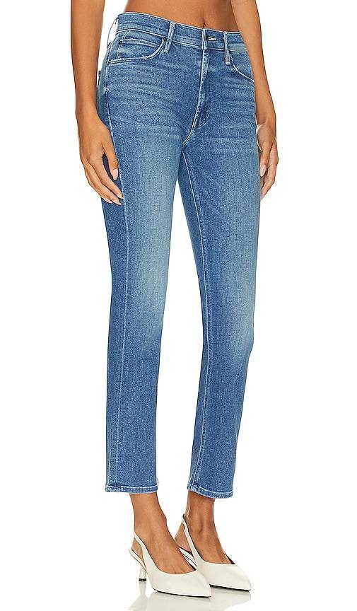 MOTHER The Dazzler Mid Rise Ankle Straight Leg Jeans Product Image