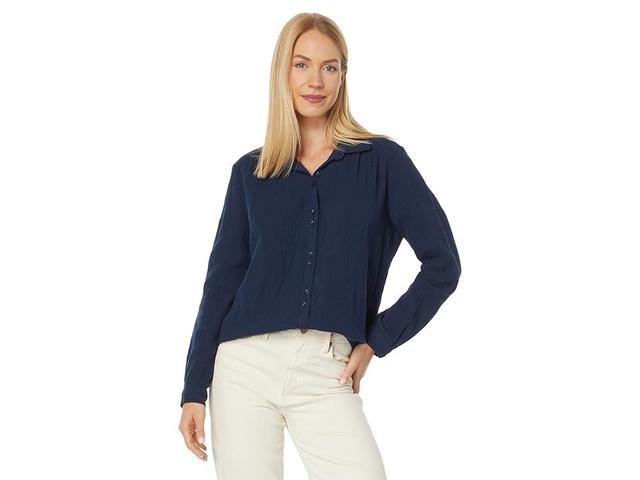 Lilla P Long Sleeve Button-Down Women's Clothing Product Image