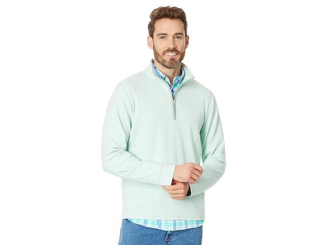 Vineyard Vines Calm Water Quarter-Zip (Mist ) Men's Sweatshirt Product Image