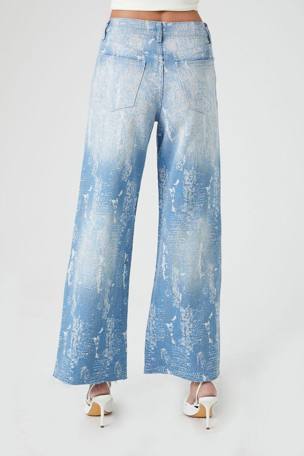 Wide-Leg Distressed Jeans | Forever 21 Product Image