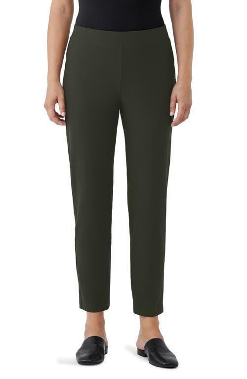 Eileen Fisher Slim Knit Ankle Pants Product Image