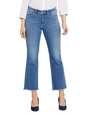 NYDJ Barbara Fray Hem Ankle Bootcut Jeans Product Image