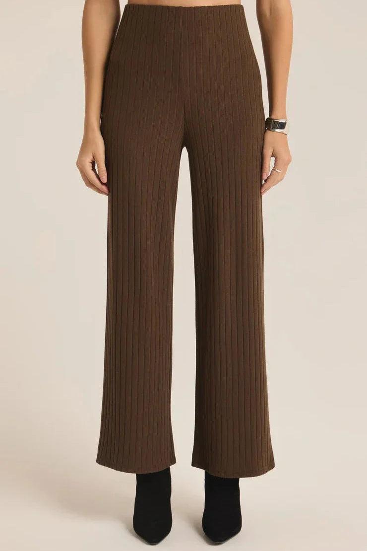 Z Supply Monte Rib Pant in Dark Chocolate product image