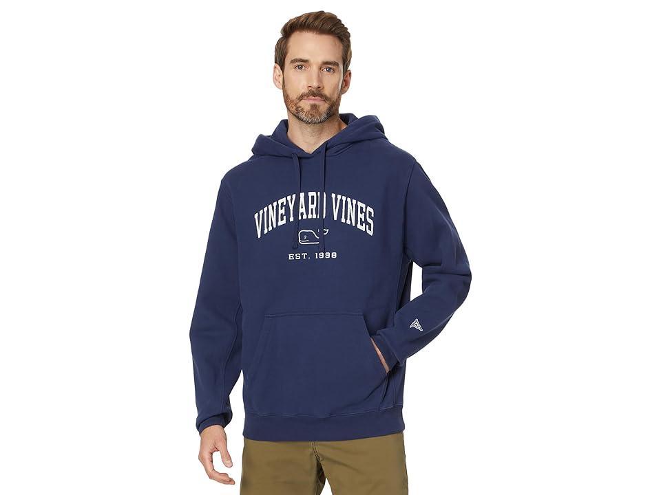 Vineyard Vines Vintage Whale Hoodie (Nautical ) Men's Sweatshirt Product Image