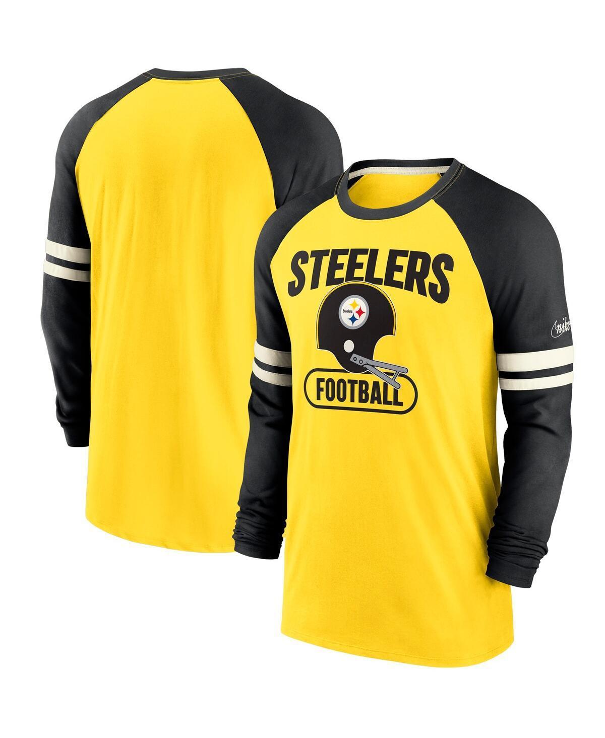 Nike Men's Dri-FIT Historic (NFL Pittsburgh Steelers) Long-Sleeve T-Shirt Product Image